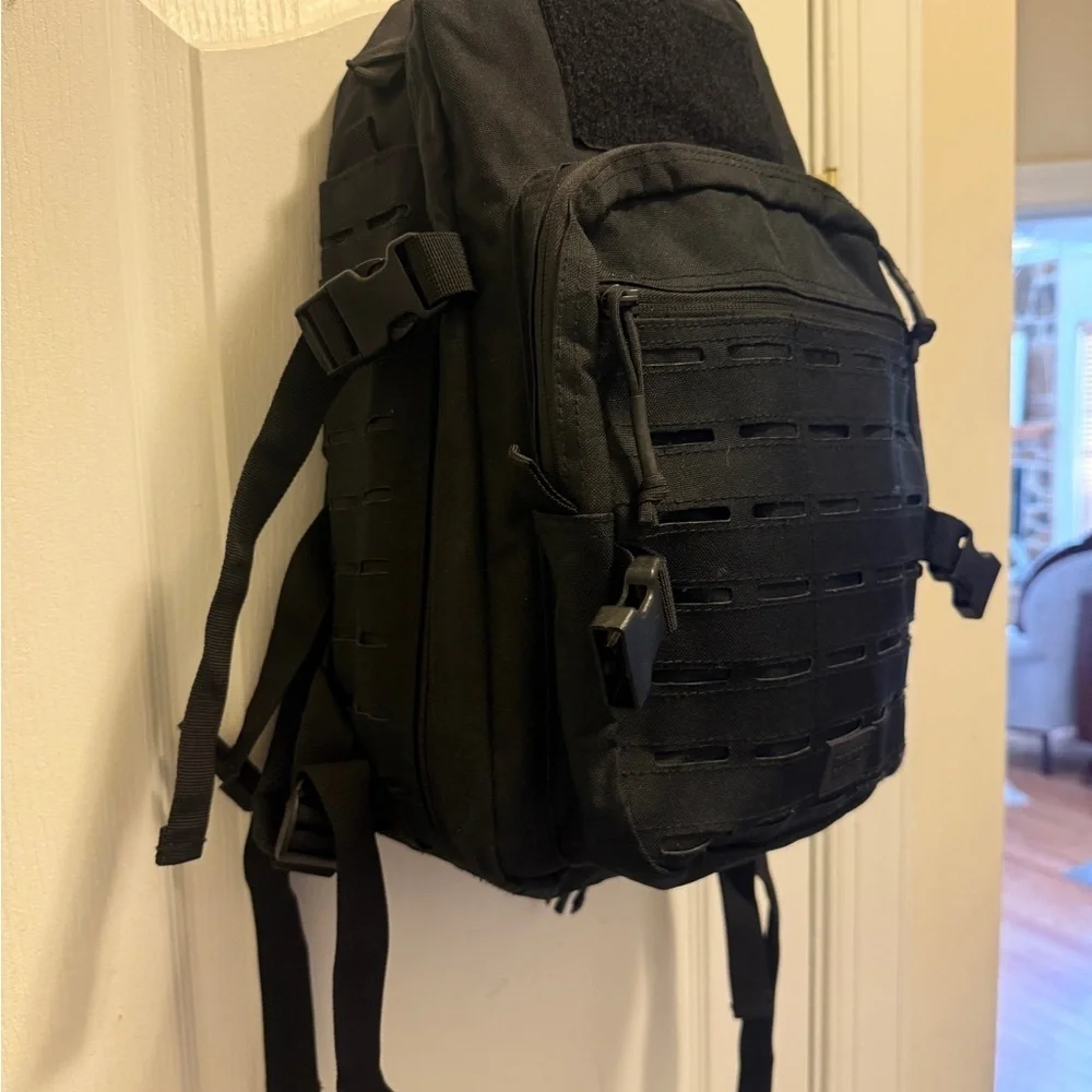 Tactical Black Backpack